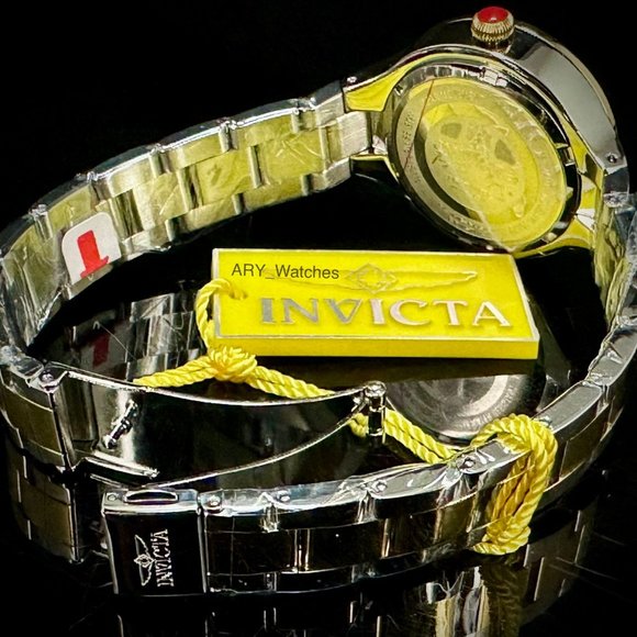 NEW Invicta Wildflower 34MM Oyster Dial Quartz Two-Tone Bracelet Watch main image 9